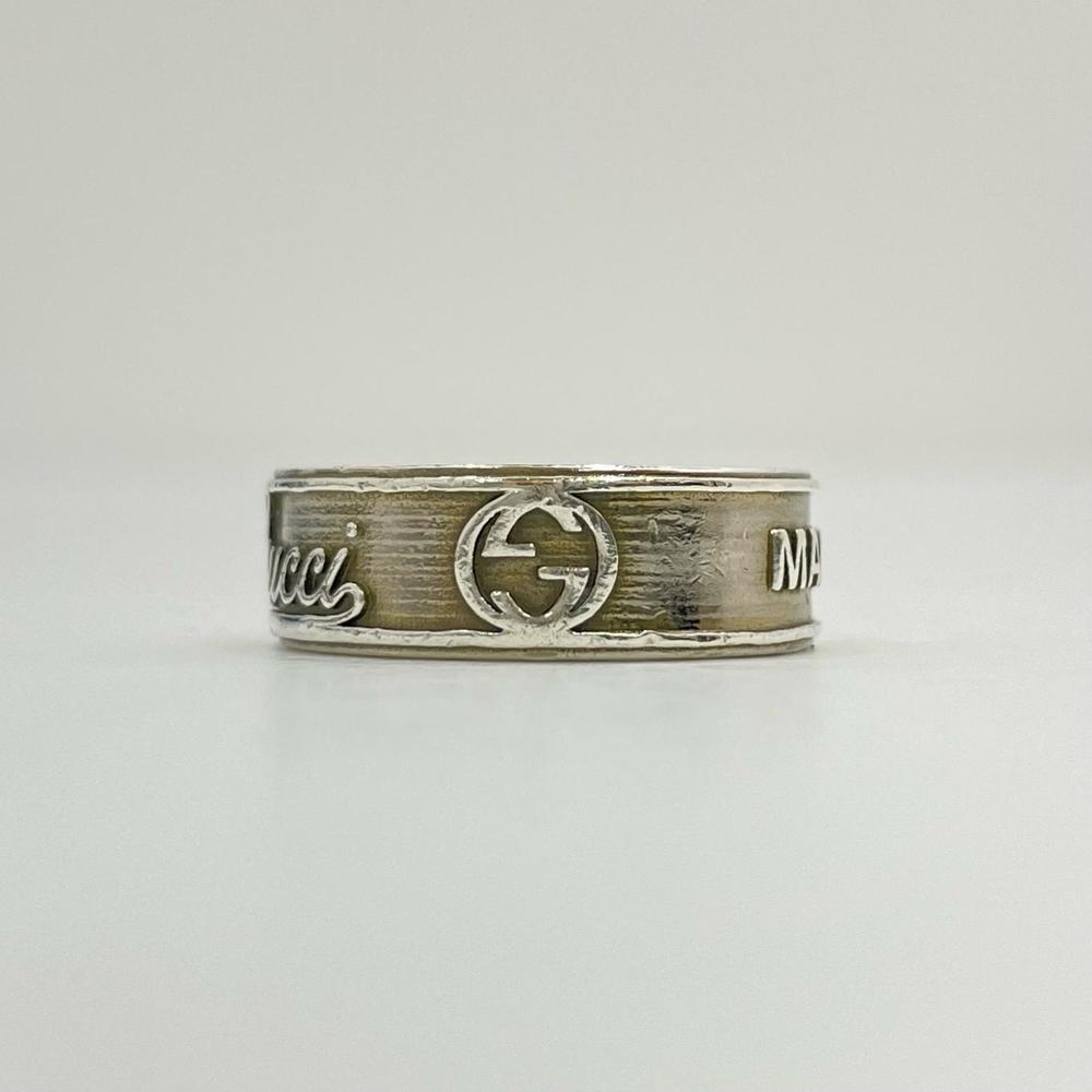 Gucci Interlocking Gg Ring Silver - image 2